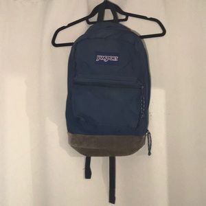 Vintage Jansport Backpack Suede Bottom